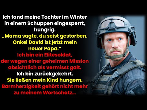Ein Elite-Soldat fand seine Tochter hungrig im Stall – Seine stille Rache war gnadenlos