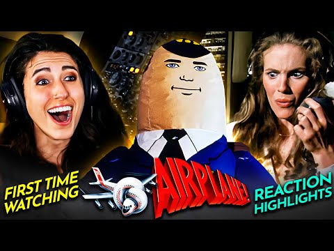 James busts a gut for AIRPLANE! (1980) Movie Reaction FIRST TIME WATCHING