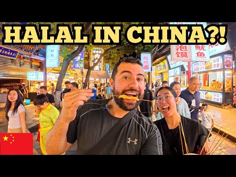 Xi’an HALAL Street Food Tour 🇨🇳 | Muslim Quarter’s Hidden Food Gems!