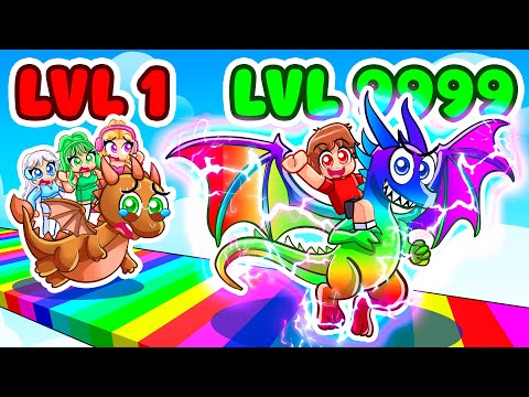 Upgrading Noob To GOD Dragon In Roblox With MY CRAZY FAN GIRLS...