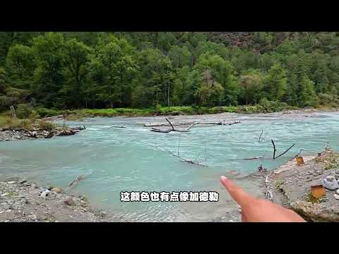 房车旅行丙察察最美路段，让舍曲河谷原始森林，这里是西藏你敢信
