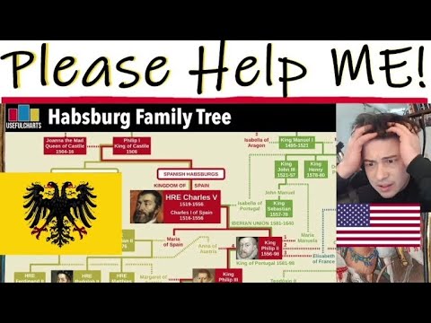 American Reacts Habsburg Dynasty Family Tree