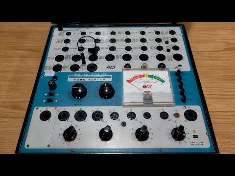 B&K Dyna-Jet 707 Tube Tester RESTORATION and ALIGNMENT!