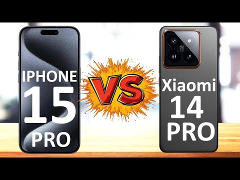 La bataille : Apple iPhone 15 Pro vs Xiaomi 14 Pro