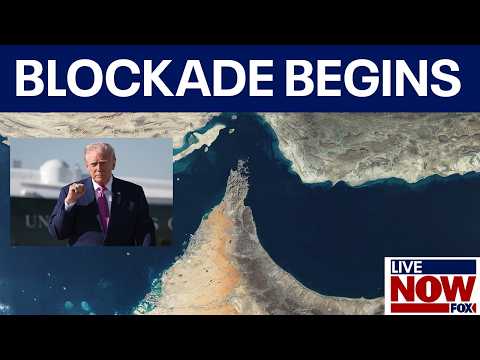 Trump reacts after Navy begins blockade of Iranian ports