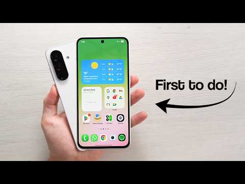 Samsung Galaxy A56 - First Things To Do! (Tips & Tricks)