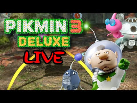 Pikmin 3 Deluxe LIVE - Saving Olimar