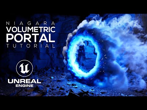 Niagara Fluids Smoke Portal VFX Tutorial in Unreal Engine 5 | Real-Time Simulation | RedefineFX