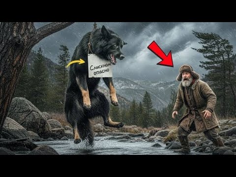 Старик нашёл повешенного чёрного волка в тающей тайге — то, что произошло дальше, сложно поверить