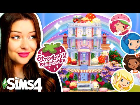 Each Room is a Different STRAWBERRY SHORTCAKE Character in The Sims 4