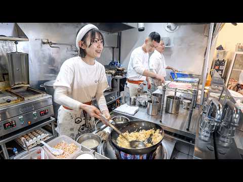 チャーハン鍋振りお姉さんが躍動するロードサイドの豚骨ラーメン店がスゴい。