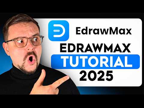 Wondershare EdrawMax Tutorial - 2025 | How to use EdrawMax Diagram Maker (Beginner Guide)