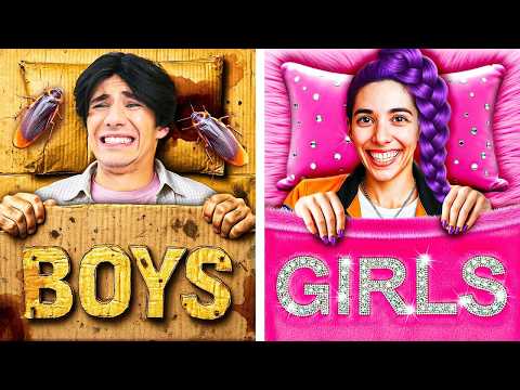 Girls vs Boys Escape Plan Gone Wrong 🚨 | Best Funny Moments