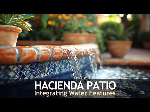 Imagine Hearing Water Every Morning in Your Own Hacienda Patio