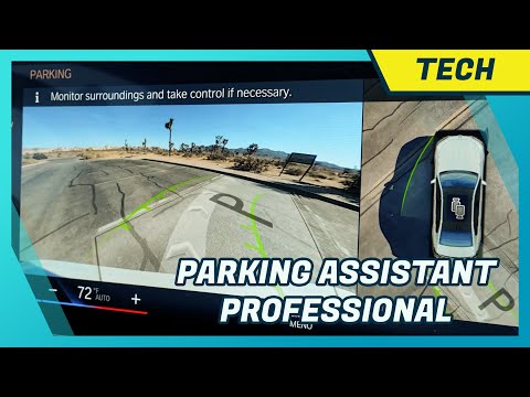 BMW Parking Assistant Professional: Parken anhand von Linien & Rückfahrassistent Professional | Test