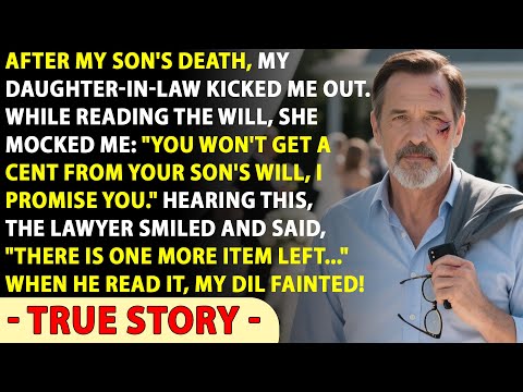 After My Son Died, His Wife Kicked Me Out And Promised To Leave Me Penniless, But When The Lawyer.