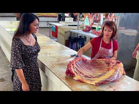 Village Life and the Aroma of Tandoor Beef Ribs. Peace and the Taste of Nature