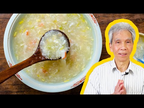 🍲 My dad's Winter Melon Seafood Soup (冬瓜海鲜羹)!