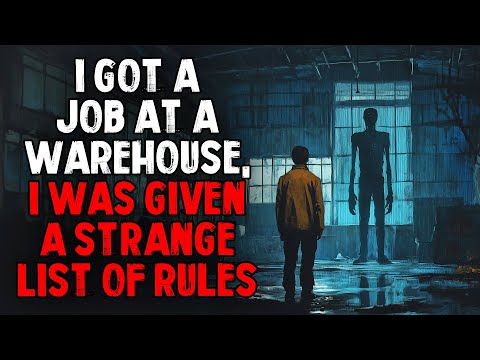 I Got A New Job At A Warehouse, I Was Given A Strange List of Rules
