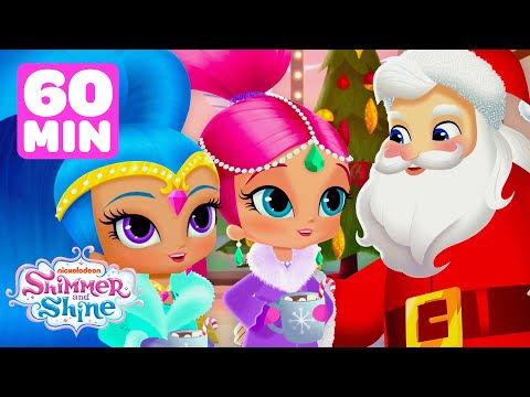 Shimmer & Shine's Christmas Adventure with Santa Claus & More FULL Episodes! 🎄✨🎅 | Shimmer and Shine