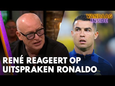 René reageert op uitspraken Cristiano Ronaldo: vindt hij de Portugees de beste voetballer ooit?