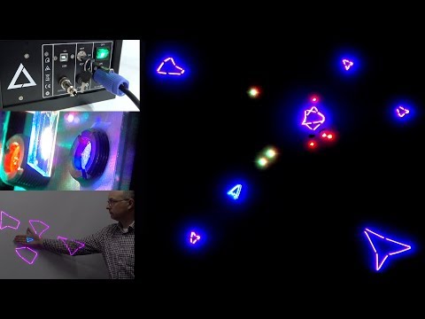 Laser Games - Like a giant colour Vectrex that can blind you