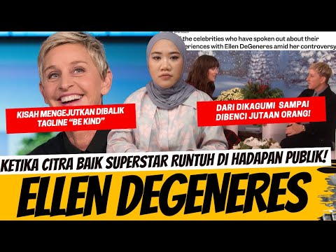 KETIKA CITRA "BE KIND" SEORANG PRESENTER KONDANG DUNIA RUNTUH DIDEPAN PUBLIK! ELLEN DEGENERES
