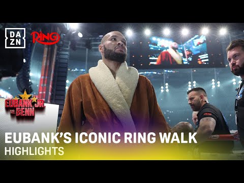 Chris Eubank Jr. and His Father Share an Iconic Ring Walk