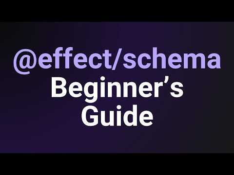 Effect Schema Crash Course