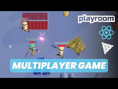 Build a 3D Multiplayer Mobile Shooter Game with Playroom and React Three Fiber
