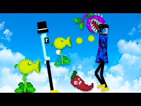 We Destroy Endless Zombies with Insane Plants in People Playground!