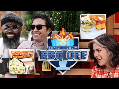 First Annual Tonight Show BBQ Off With Claire Saffitz | The Tonight Show Starring Jimmy Fallon