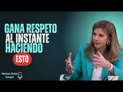 5 Gestos que Harán que Todos te Respeten Sin Decir una Palabra | Marian Rojas Estapé...