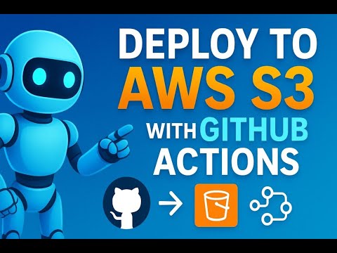 Deploy local  app to AWS S3 with GitHub Actions ci/cd  in 5 Minutes! AWS S3 + GitHubActions CI/CD |