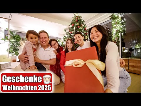 Geschenke auspacken 😍 Reaktion der Kinder | Bescherung Heiligabend 2025 Weihnachten VLOG Mamiseelen