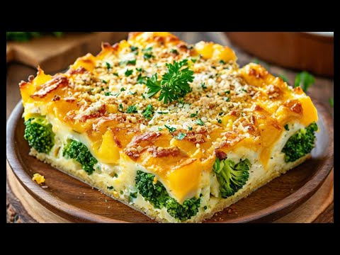 I cook broccoli like this according to my grandmother's recipe. The best broccoli casserole recipe