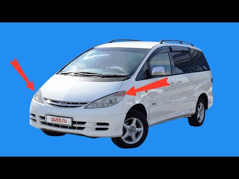 how to remove headlights on toyota estima second generation