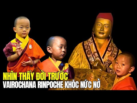 Nhìn thấy đời trước Vairochana Rinpoche khóc nức nở 