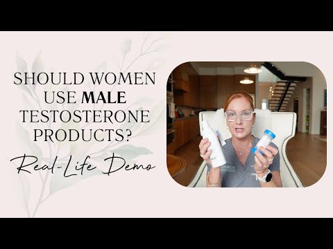 Should Women Use Male Testosterone Products? | Real-Life Demo  | Empowering Midlife Wellness