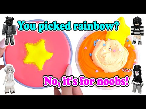 Slime Storytime Roblox | I chose the rainbow and now I have all the powers