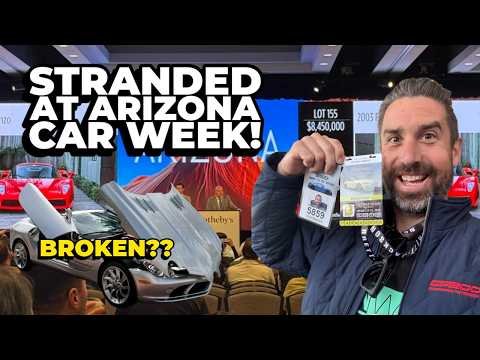 Everyone Said Don’t Drive the SLR 1,000 Miles… Arizona Car Week Proved Them Right (Stranded!)