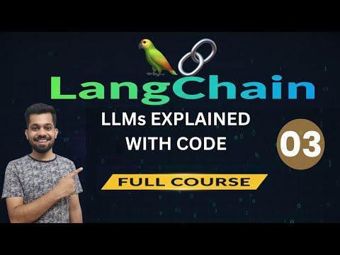 Mastered LangChain LLMs with Code | LangChain Full Course 2025
