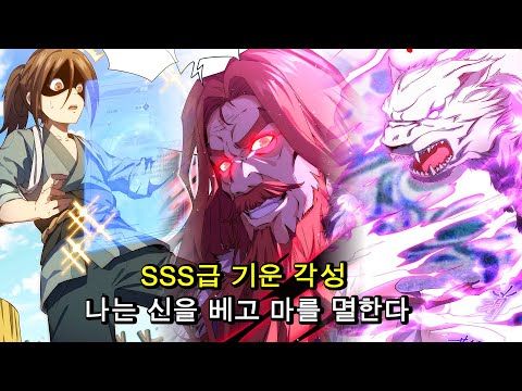 SSS급 기운 각성, 나는 신을 베고 마를 멸한다 | 만화 요약