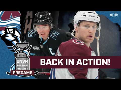 The Colorado Avalanche return to action against the Utah Mammoth | DNVR Avalanche Pregame