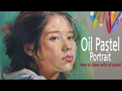 Oil pastel portraits - IU, Tips on how to use Oil Pastel