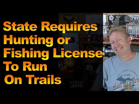 State Requires Hunting or Fishing License To Run On Trails