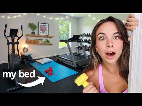 I Transformed My Room Into a GYM