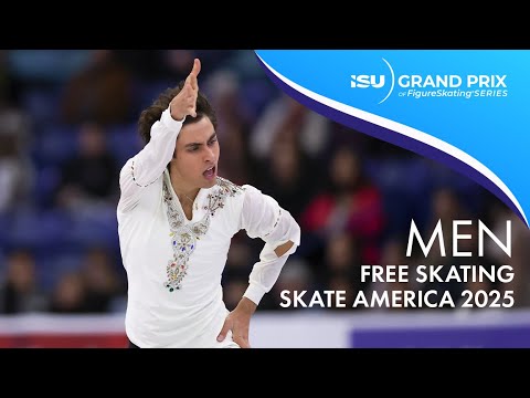 Men Free Skating | Saatva Skate America 2025 | #GPFigure