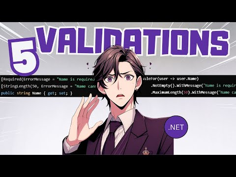 5 Data Validations Methods That You'll Find Them Helpful (Asp.Net Core MVC)