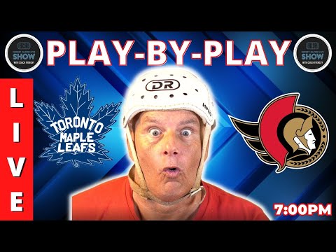 Senators vs Maple Leafs LIVE | Play-by-Play & Reactions | The Battle of Ontario! 🏒🔥
